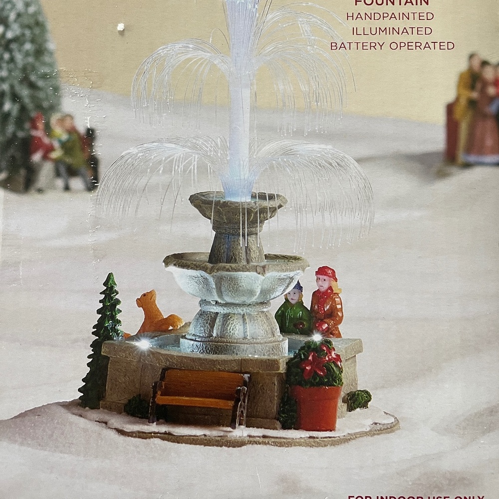 St. Nicholas Square Light Up Fountain 2019